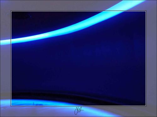 Virage bleu